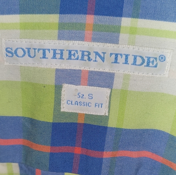 SOUTHERN TIDE Classic Fit Button Down Plaid Shirt - Picture 5 of 11